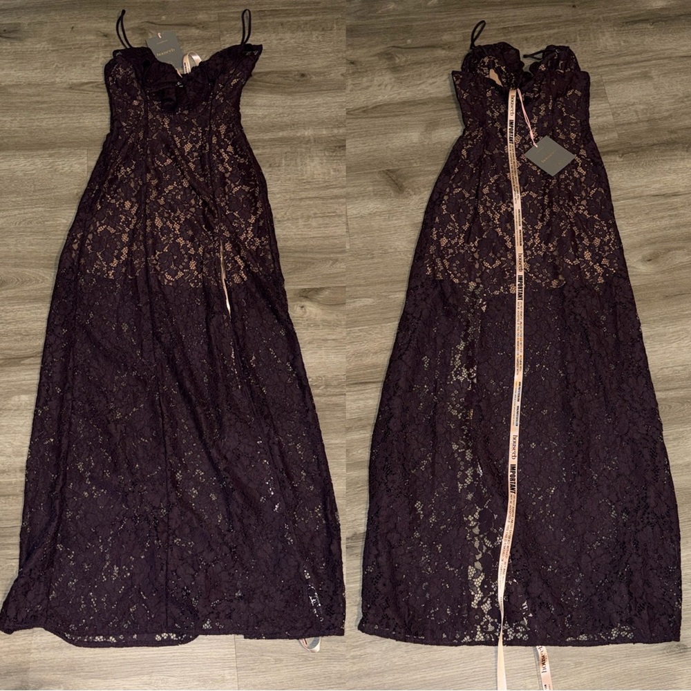 House of CB Malia Night shade lace maxi dress - Picture 13 of 16